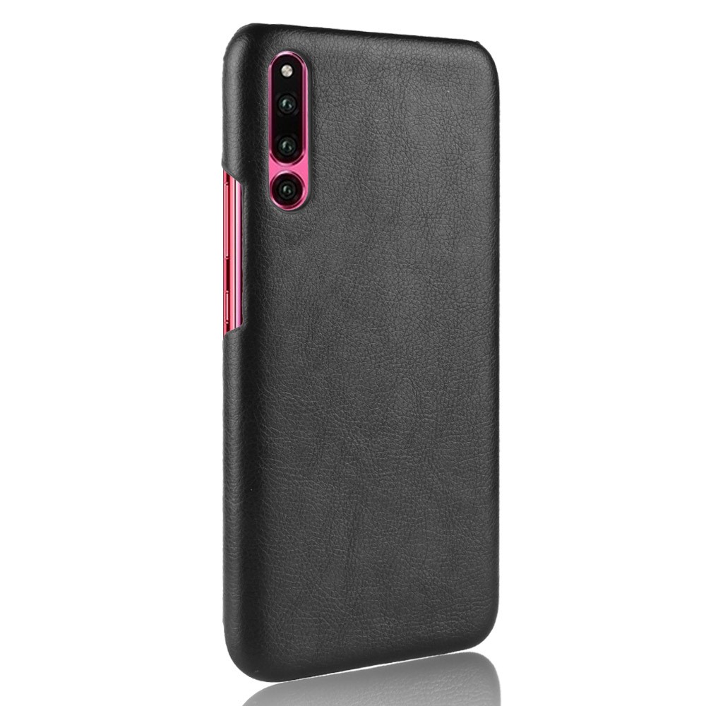  Huawei P30 - Litchi skal - Svart