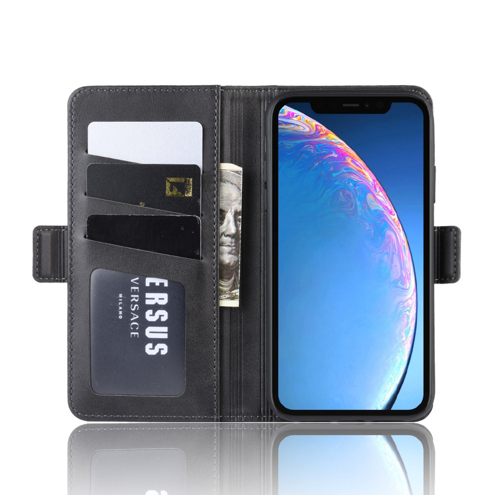  iPhone 11 - Plånboksfodral PU-Läder - Svart