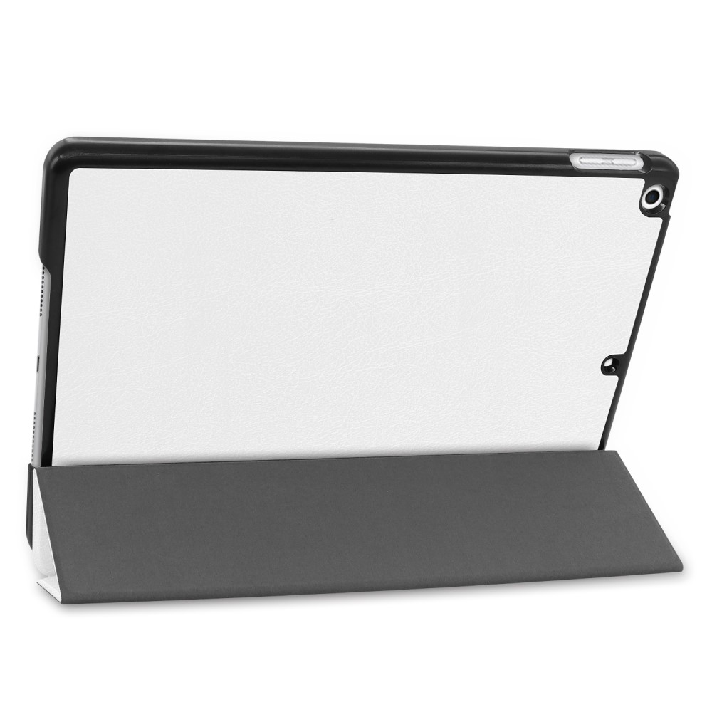  iPad 10.2 2019/2020/2021 Fodral Tri-Fold Vit