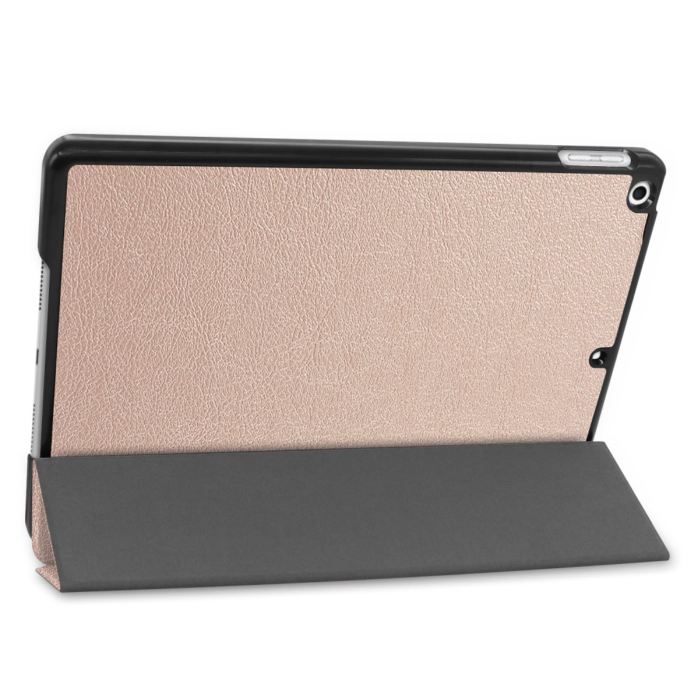  iPad 10.2 2019/2020/2021 Fodral Tri-Fold Guld