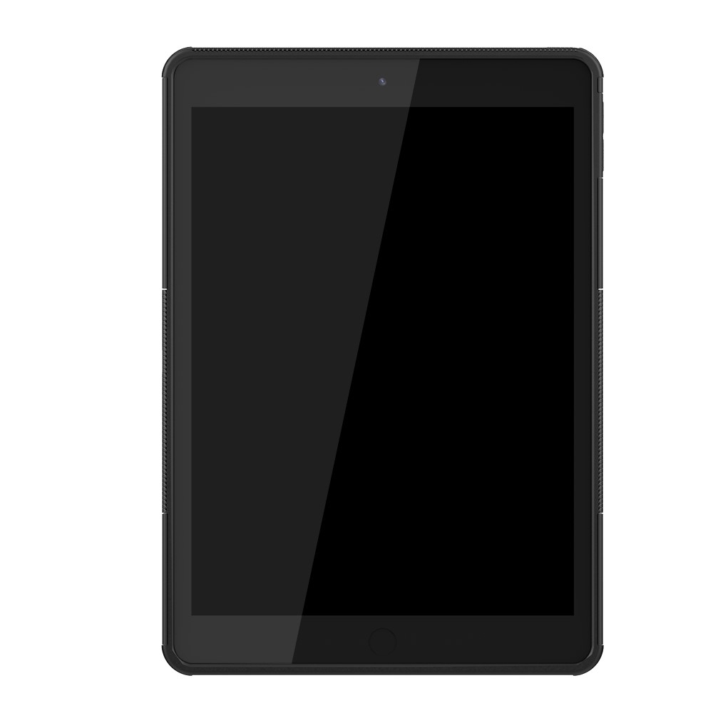  iPad 10.2 2019/2020/2021 Skal Rugged Kickstand Armor Svart