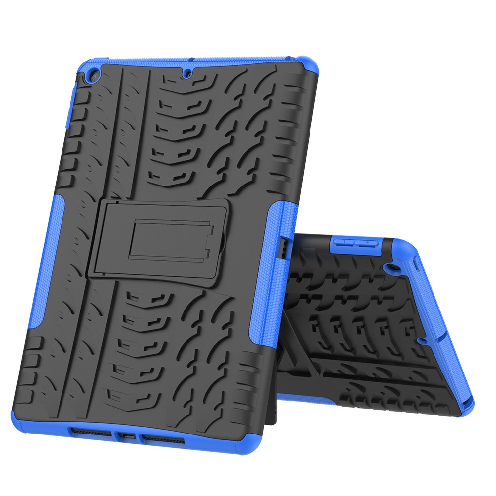  iPad 10.2 2019/2020/2021 Skal Rugged Kickstand Armor Blå