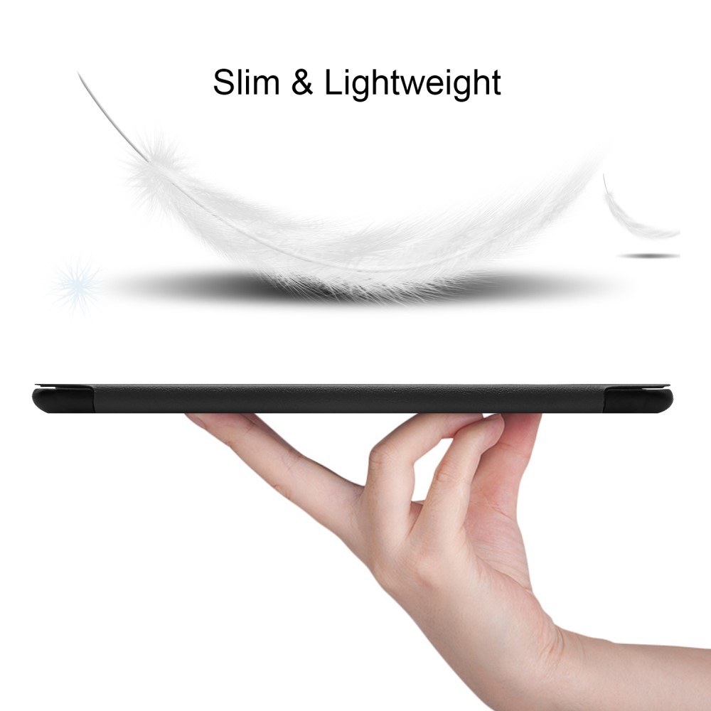  Samsung Galaxy Tab A 10.1 (2019) - Tri-Fold Fodral - Svart