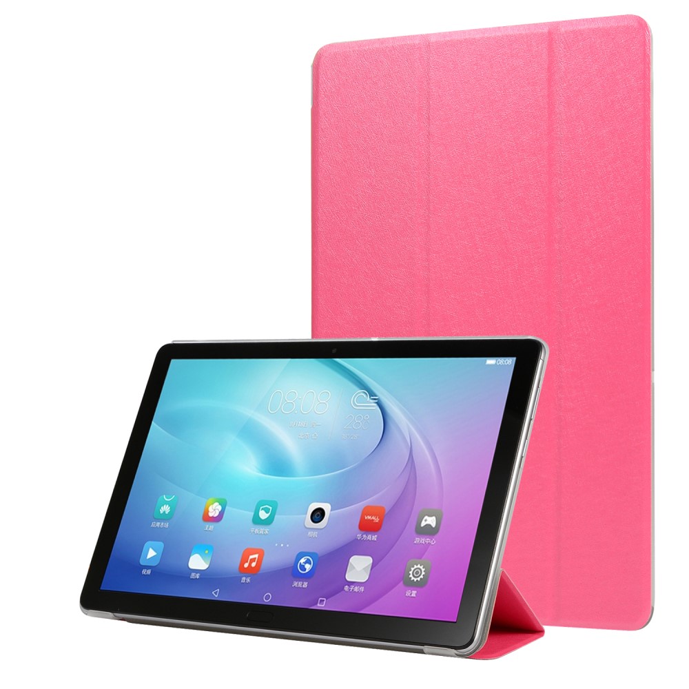  Huawei MediaPad T5 10 - Slimfit Tri-Fold Fodral - Rosa