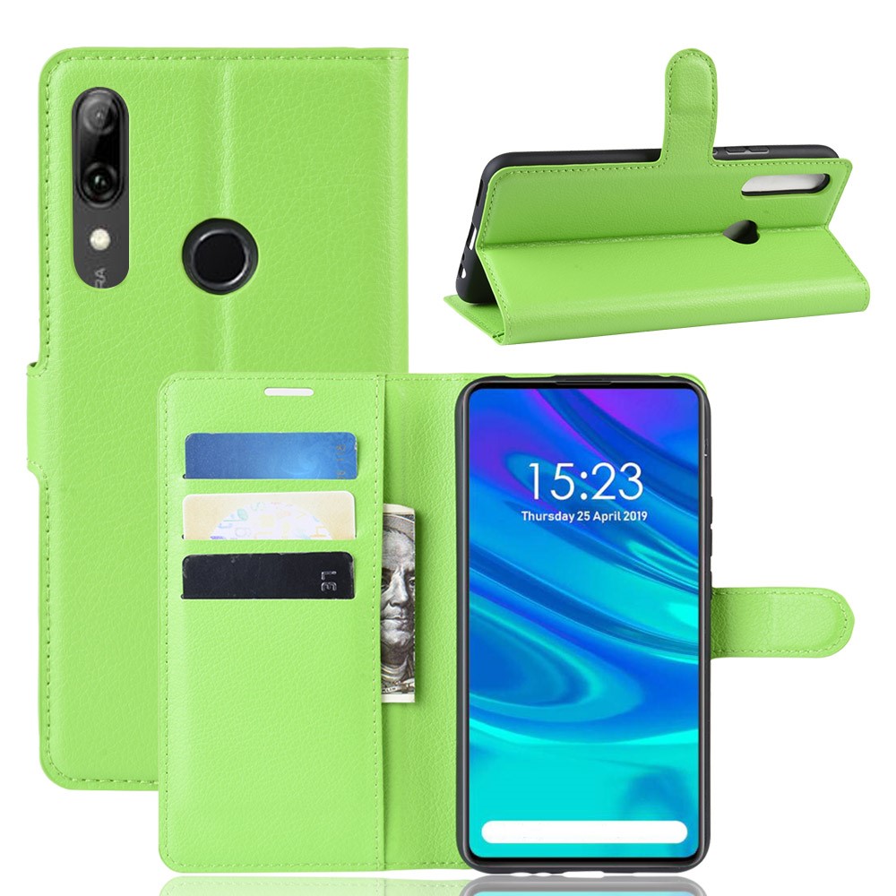  Huawei P Smart Z - Litchi Plånboksfodral - Grön