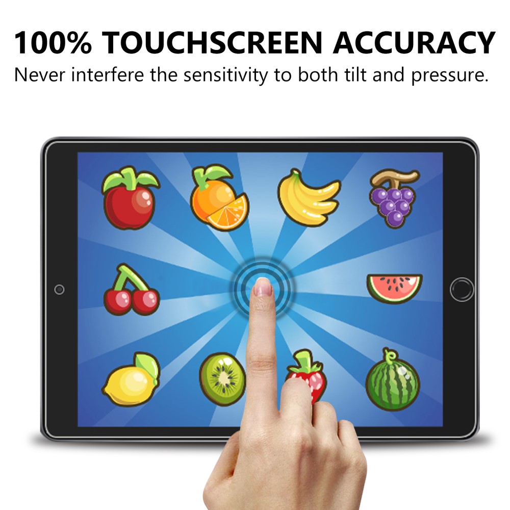  iPad 10.2 2019/2020/2021 Skärmskydd i härdat glas