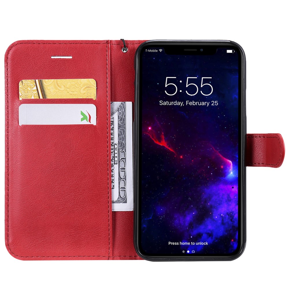  iPhone 11 - Plånboksfodral - Röd