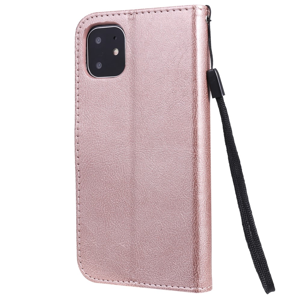  iPhone 11 - Plånboksfodral - Roséguld