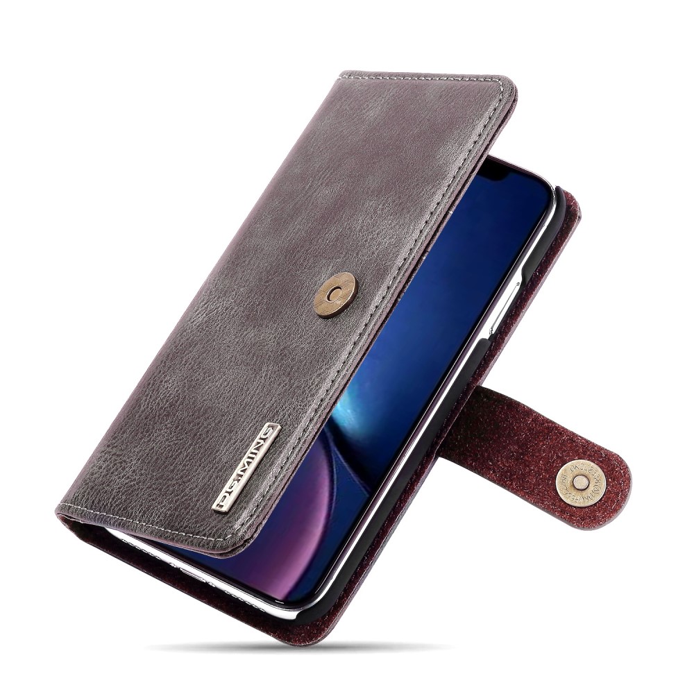 DG.MING iPhone 11 - DG.MING - Plånboksfodral/Magnet Skal - Grå