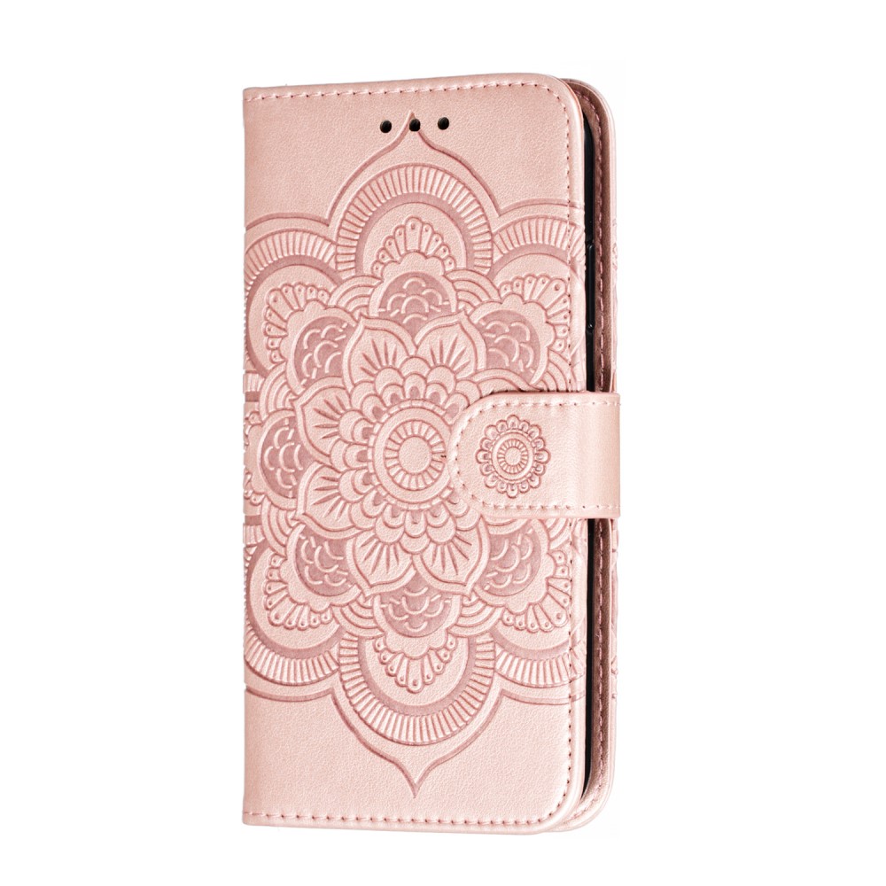  iPhone 11 - Sun Mandala Plånboksfodral - Roséguld