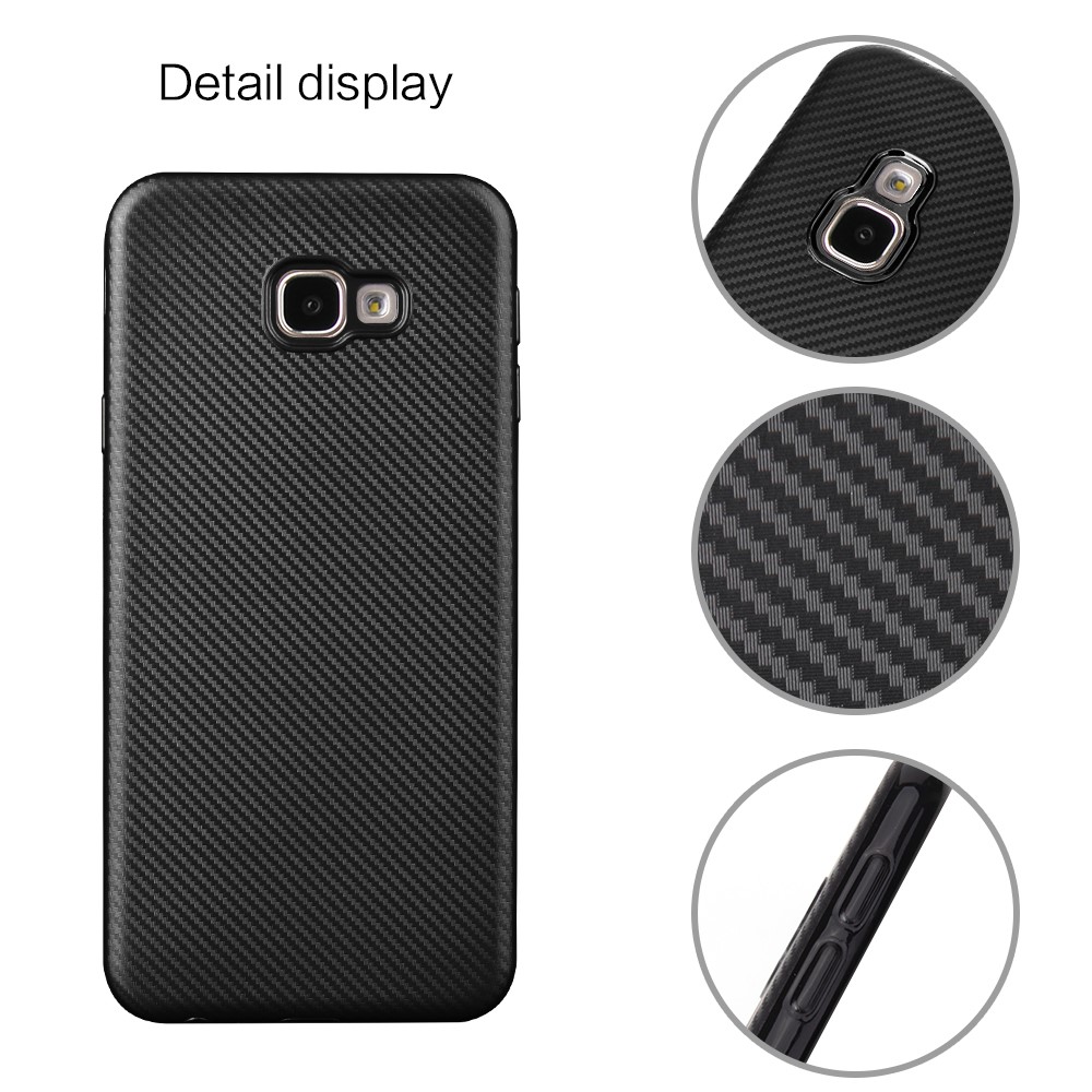  Samsung Galaxy J4 Plus - Carbon Skal - Svart