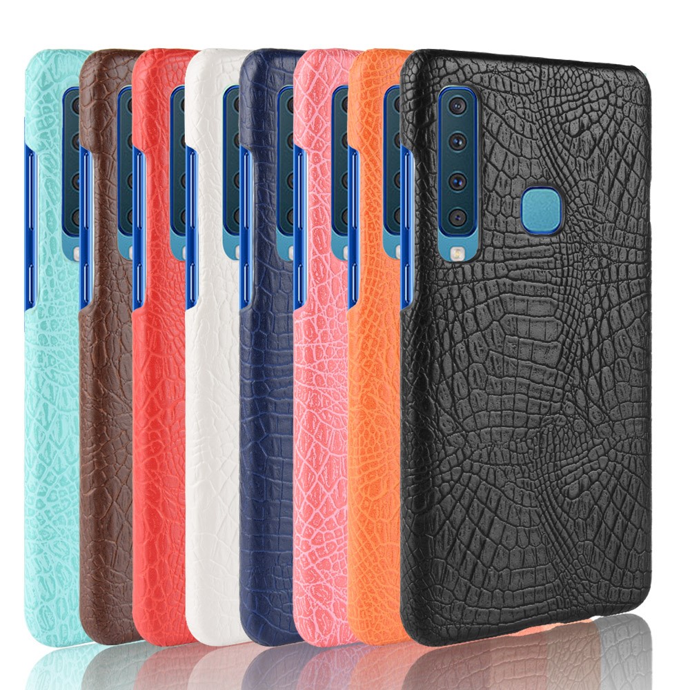  Samsung Galaxy A9 (2018) - Krokodil Mönster Skal - Rosa