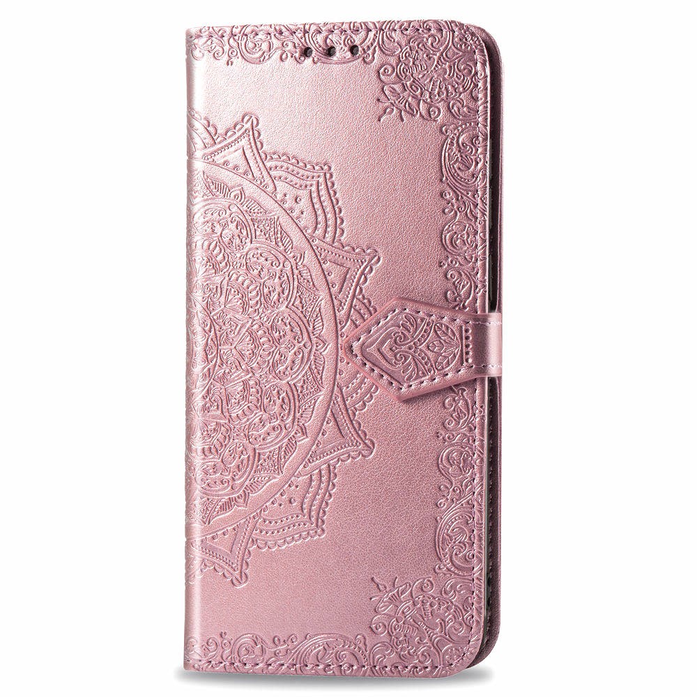  Samsung Galaxy A51 - Mandala Plånboksfodral - Roséguld