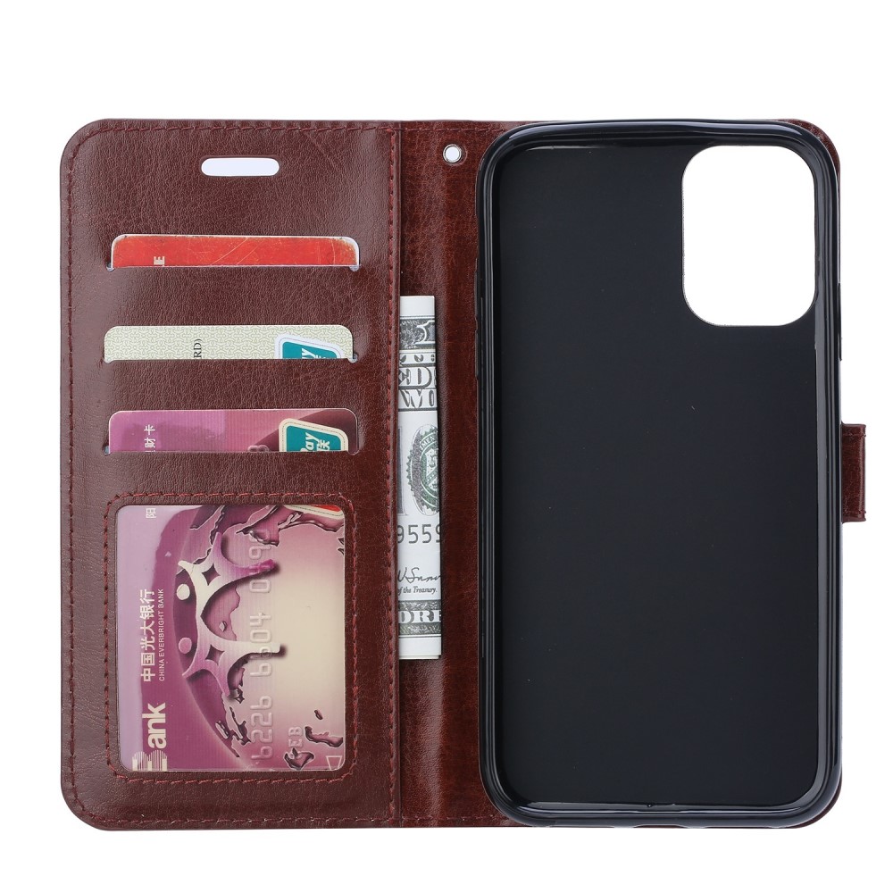  Samsung Galaxy A71 - Crazy Horse Fodral - Brun
