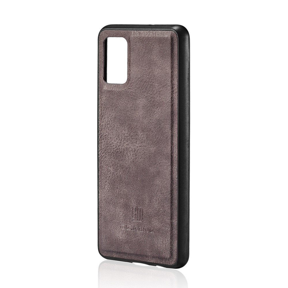 DG.MING Samsung Galaxy A71 - DG.MING Plånboksfodral/Magnet Skal - Grå