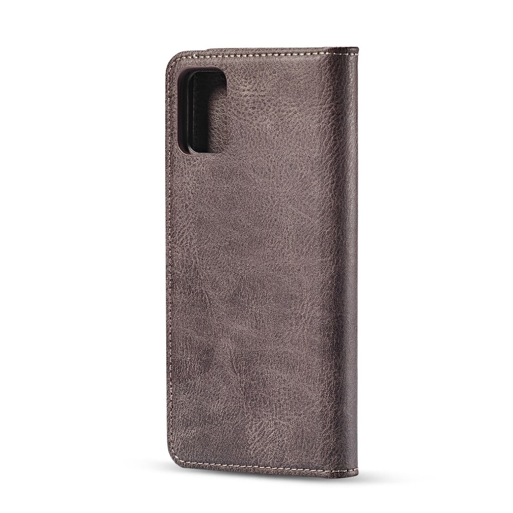 DG.MING Samsung Galaxy A51 - DG.MING Plånboksfodral/Magnet Skal - Grå