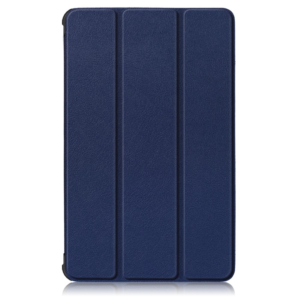  Lenovo Tab M8 2nd Gen (HD) Litchi Tri-Fold Fodral Mörk Blå