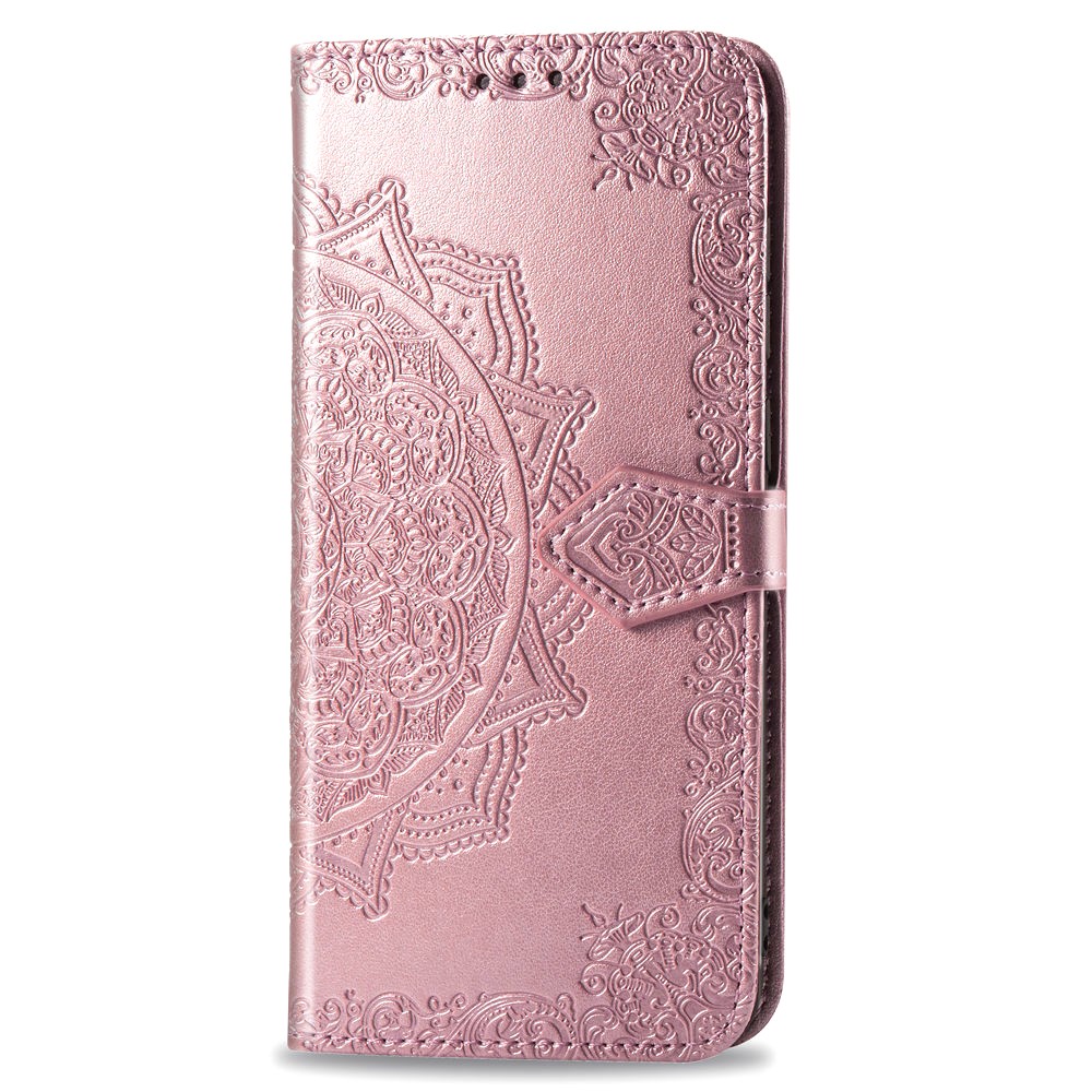 Samsung Galaxy S20 Plus - Mandala Plånboksfodral - Roséguld