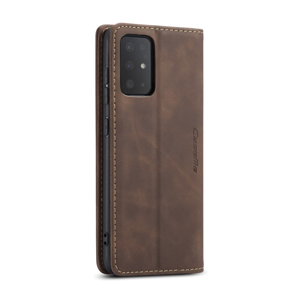 CASEME Samsung Galaxy S20 Plus - CASEME Plånboksfodral - Mörk Brun