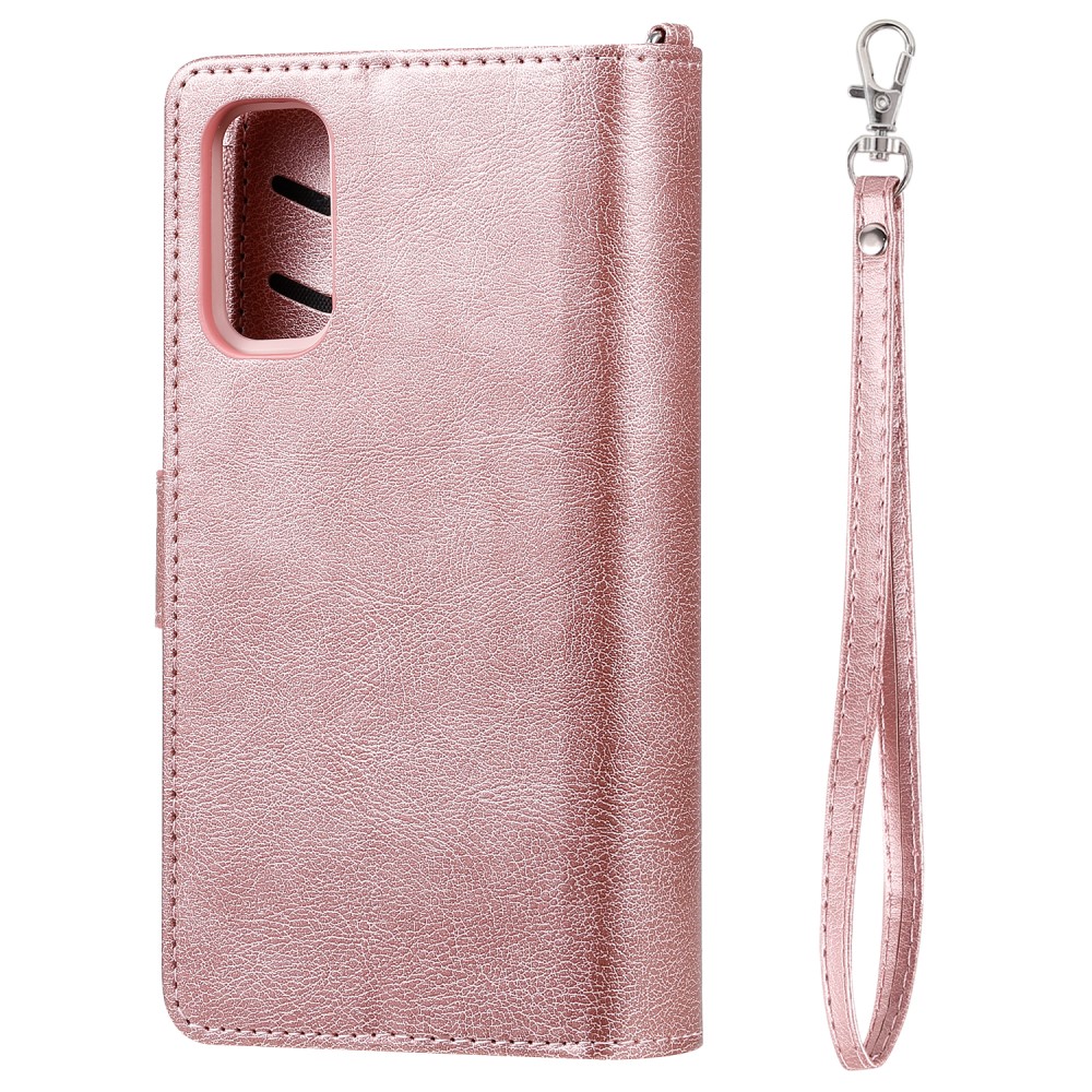  Samsung S20 - 2in1 Magnet Skal / Plånboksfodral - Roséguld