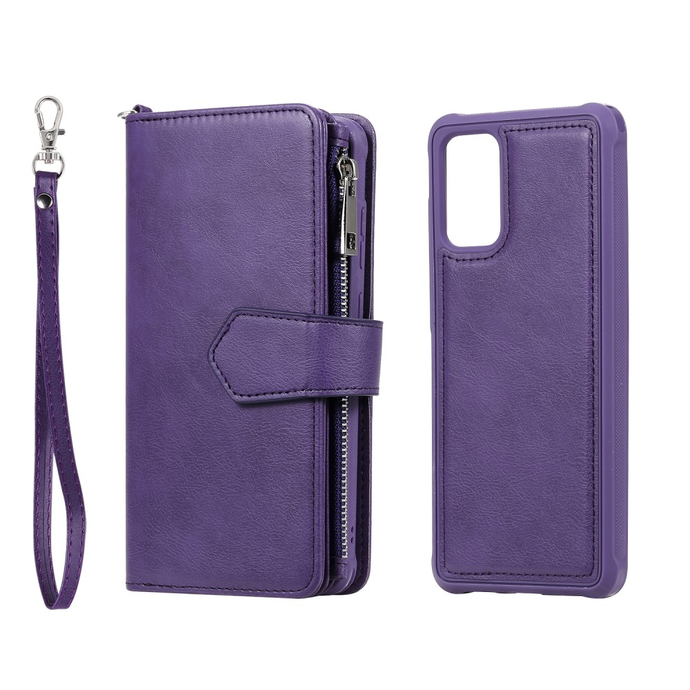  Samsung S20 Plus - 2in1 Magnet Skal / Plånboksfodral - Lila