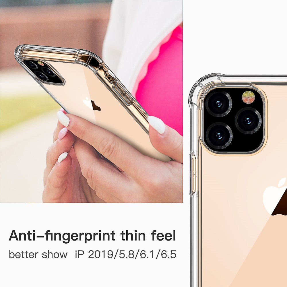  iPhone 11 Pro - Shockproof TPU Skal - Transparent