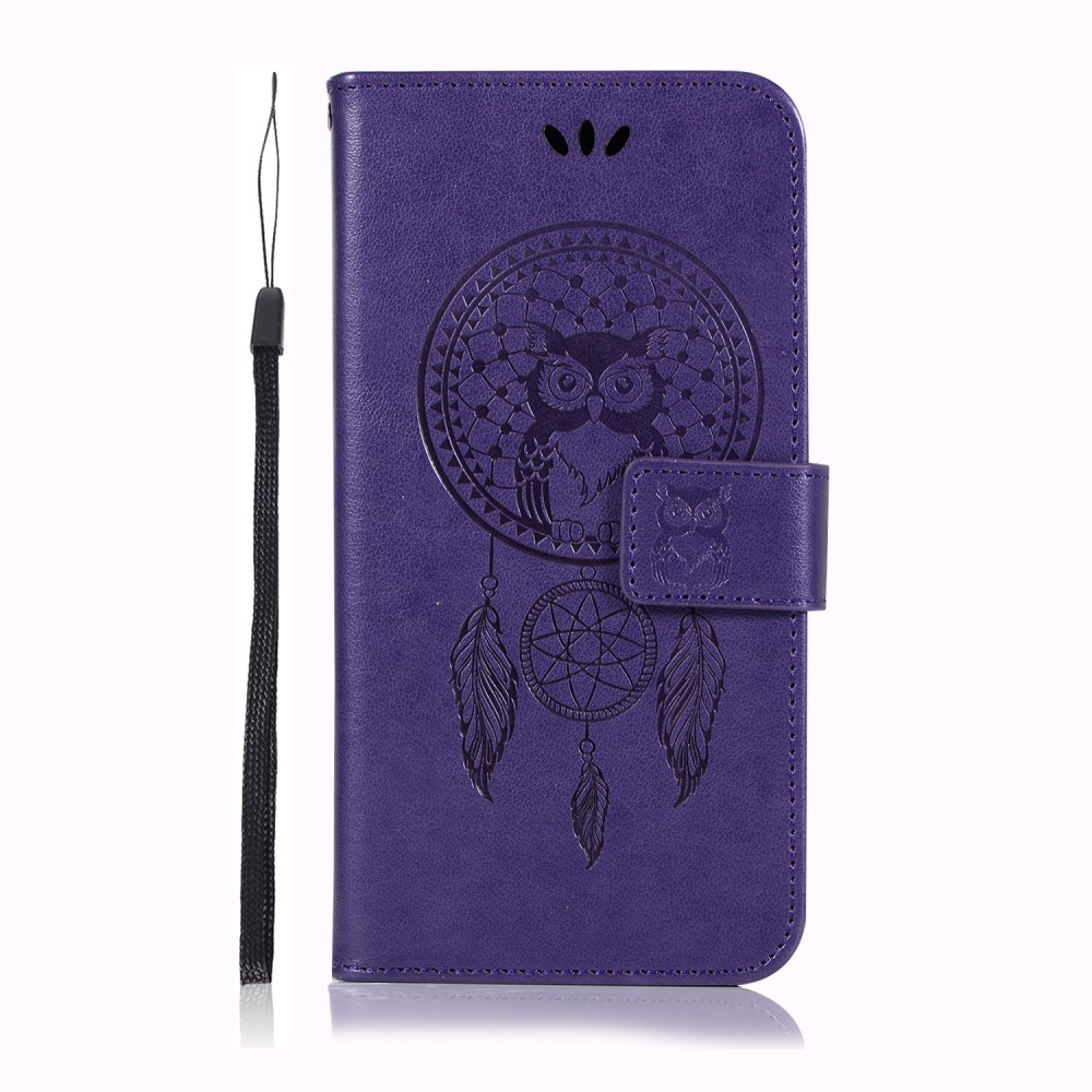  Huawei Y5 (2019) - Dreamcatcher Plånboksfodral - Lila