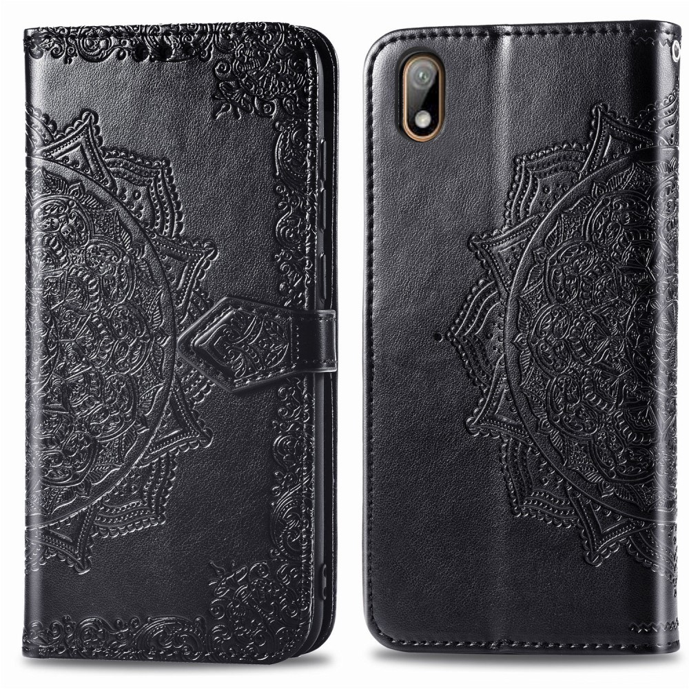  Huawei Y5 (2019) - Plånboksfodral Mandala - Svart