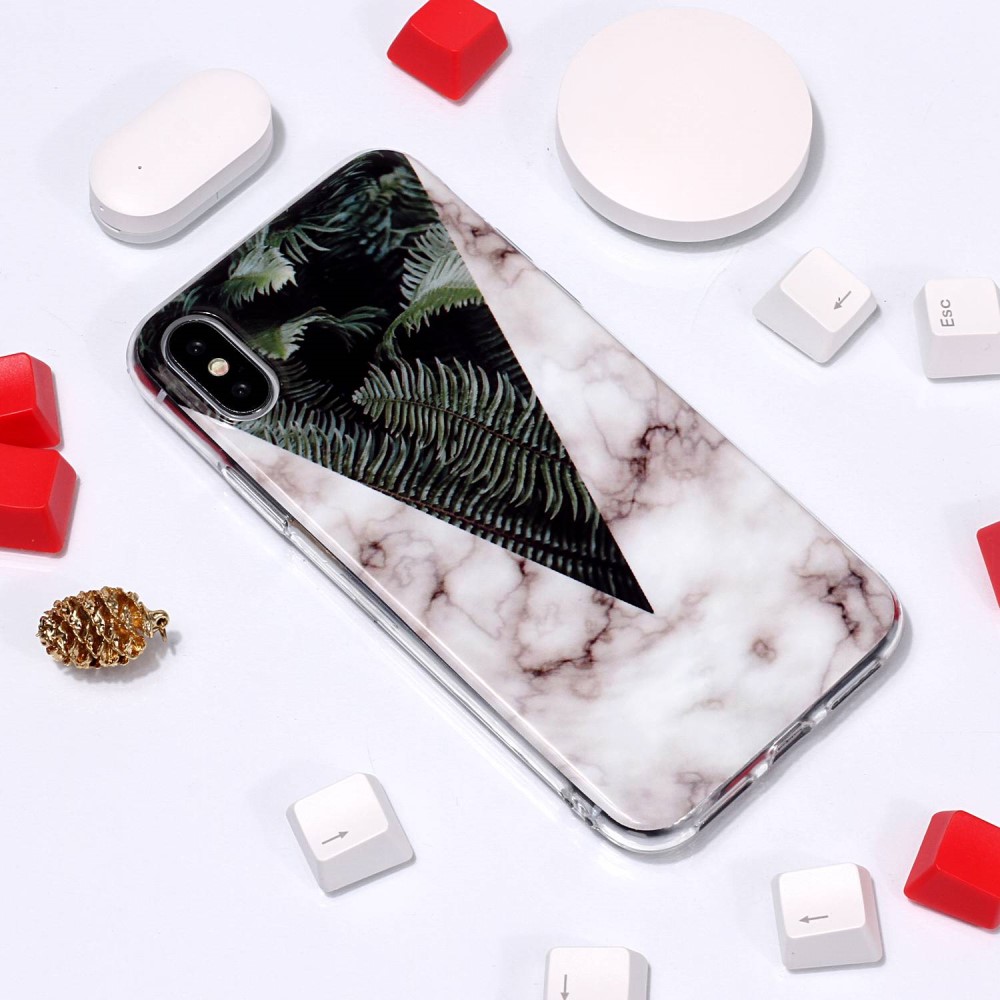  iPhone XS Max - Marmor TPU Skal
