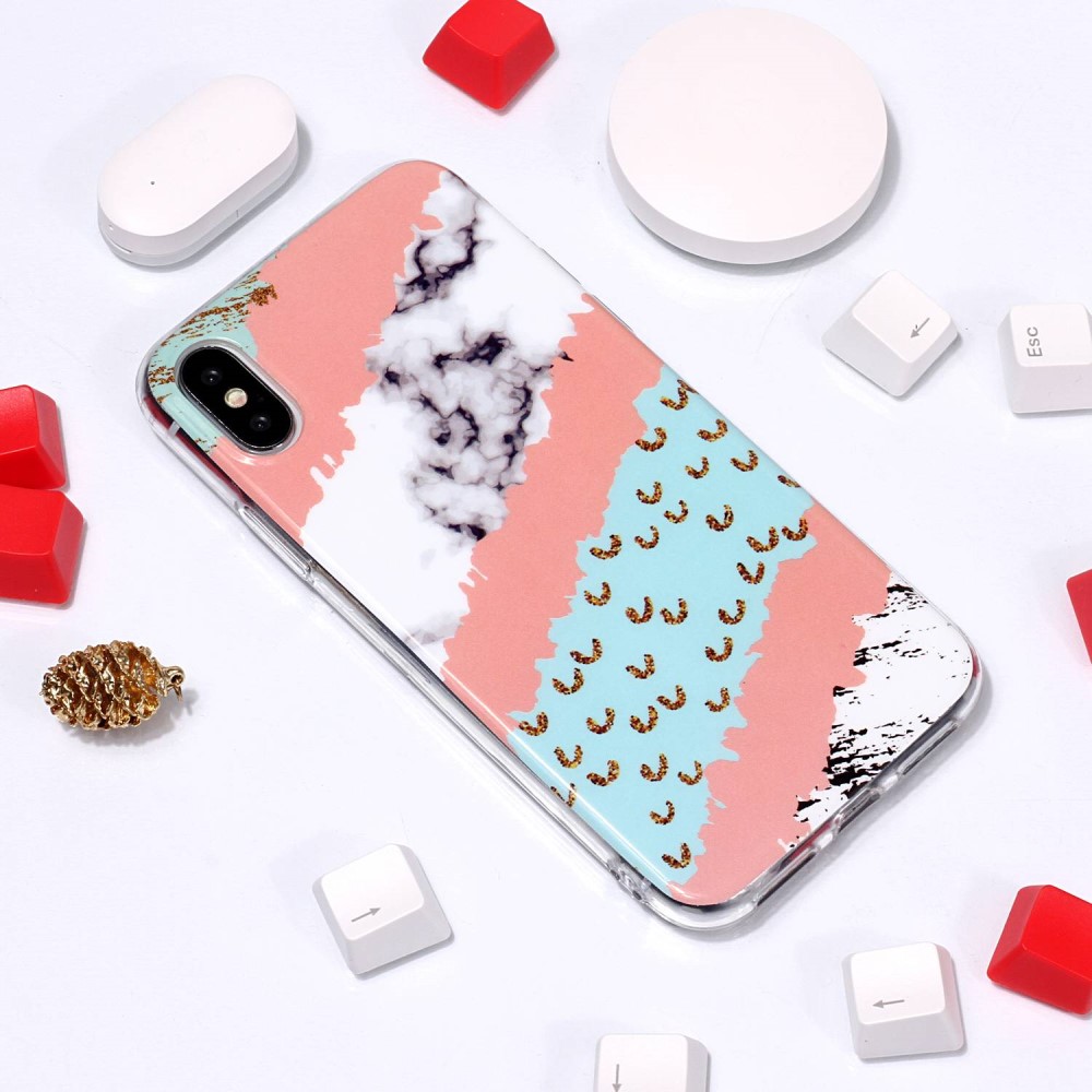  iPhone XS Max - Marmor TPU Skal