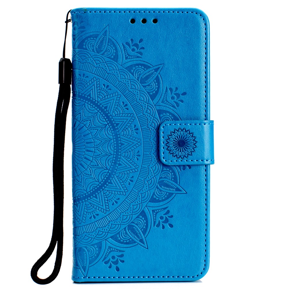  Samsung Galaxy S10 - Mandala Plånboksfodral - Blå