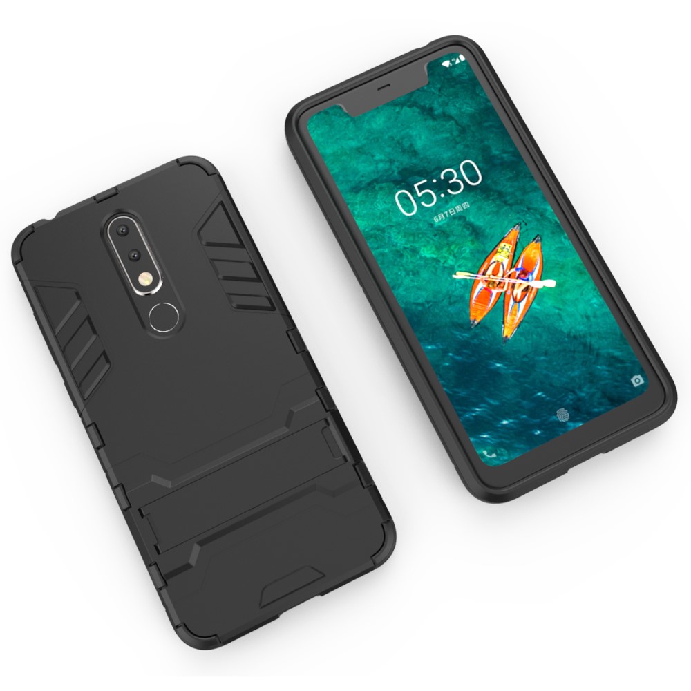  Nokia 5.1 Plus - Armour Skal - Svart