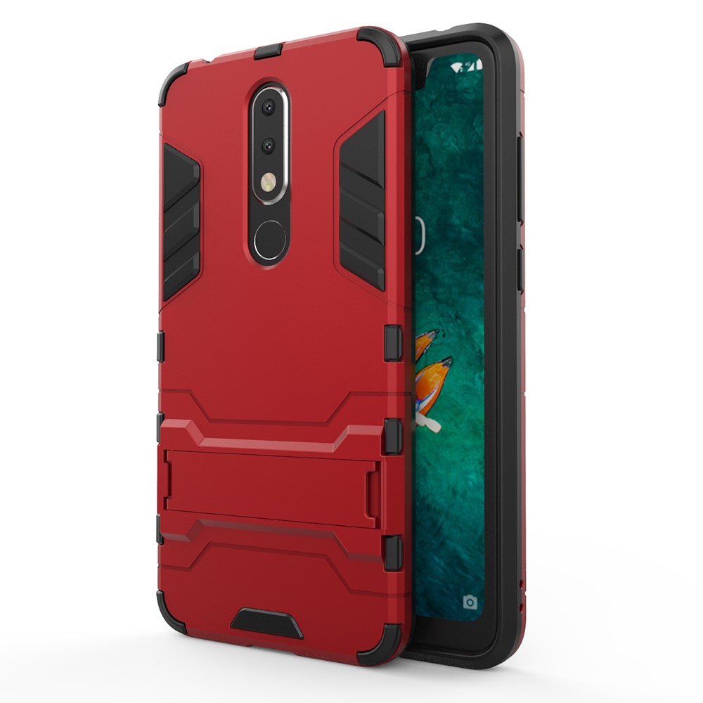  Nokia 5.1 Plus - Armour Skal - Röd