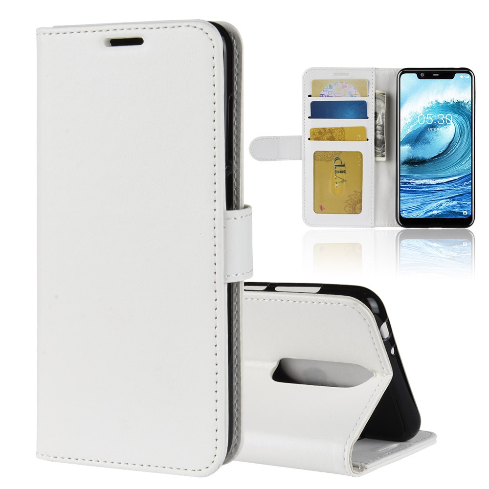  Nokia 5.1 Plus - Plånboksfodral - Vit