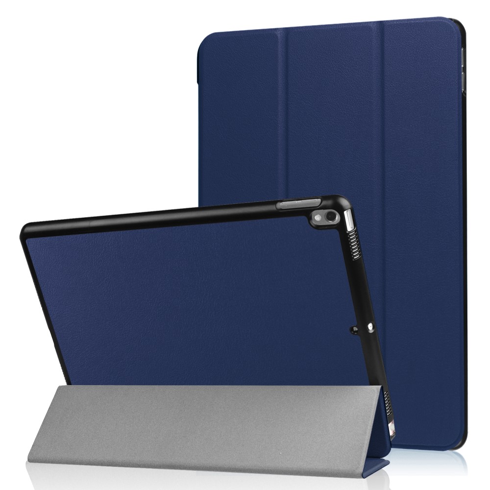  iPad Air 10.5 (2019) / Pro 10.5 (2017) - Slimfit Tri-Fold Fodral - Mörk Blå