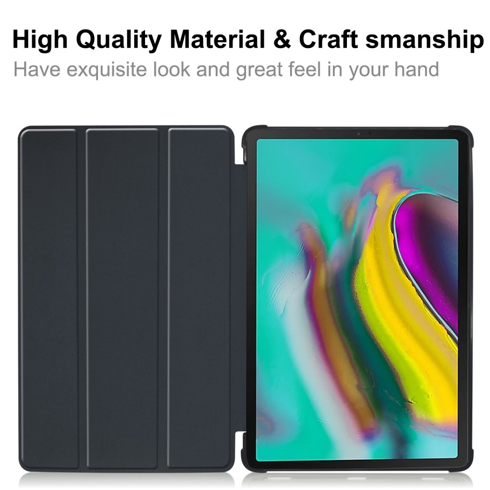  Samsung Galaxy Tab A 10.1 2019 - Tri-Fold Fodral - Mörk Blå