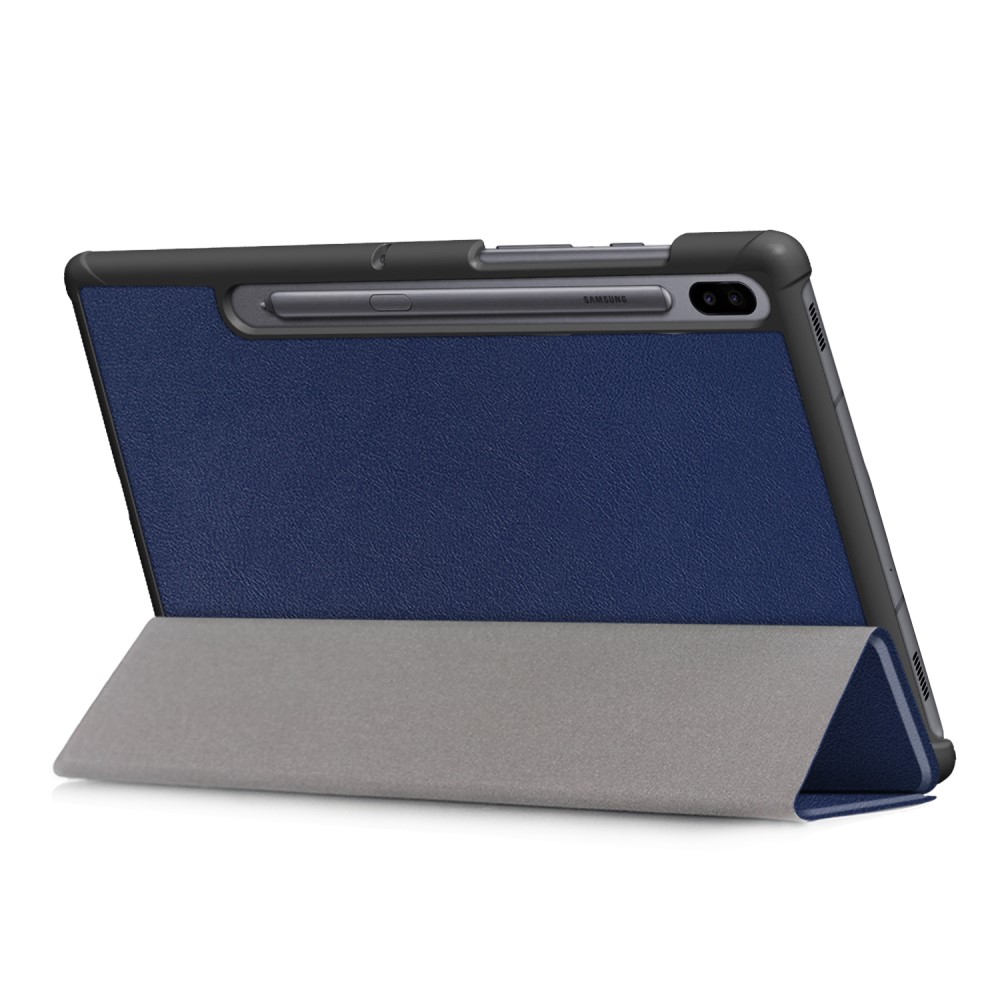  Samsung Galaxy Tab S6 - Tri-Fold Fodral - Mörk Blå