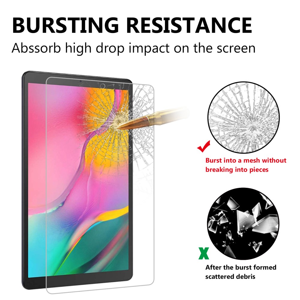  Samsung Galaxy Tab A 10.1 2019 - Skärmskydd i Härdat Glas