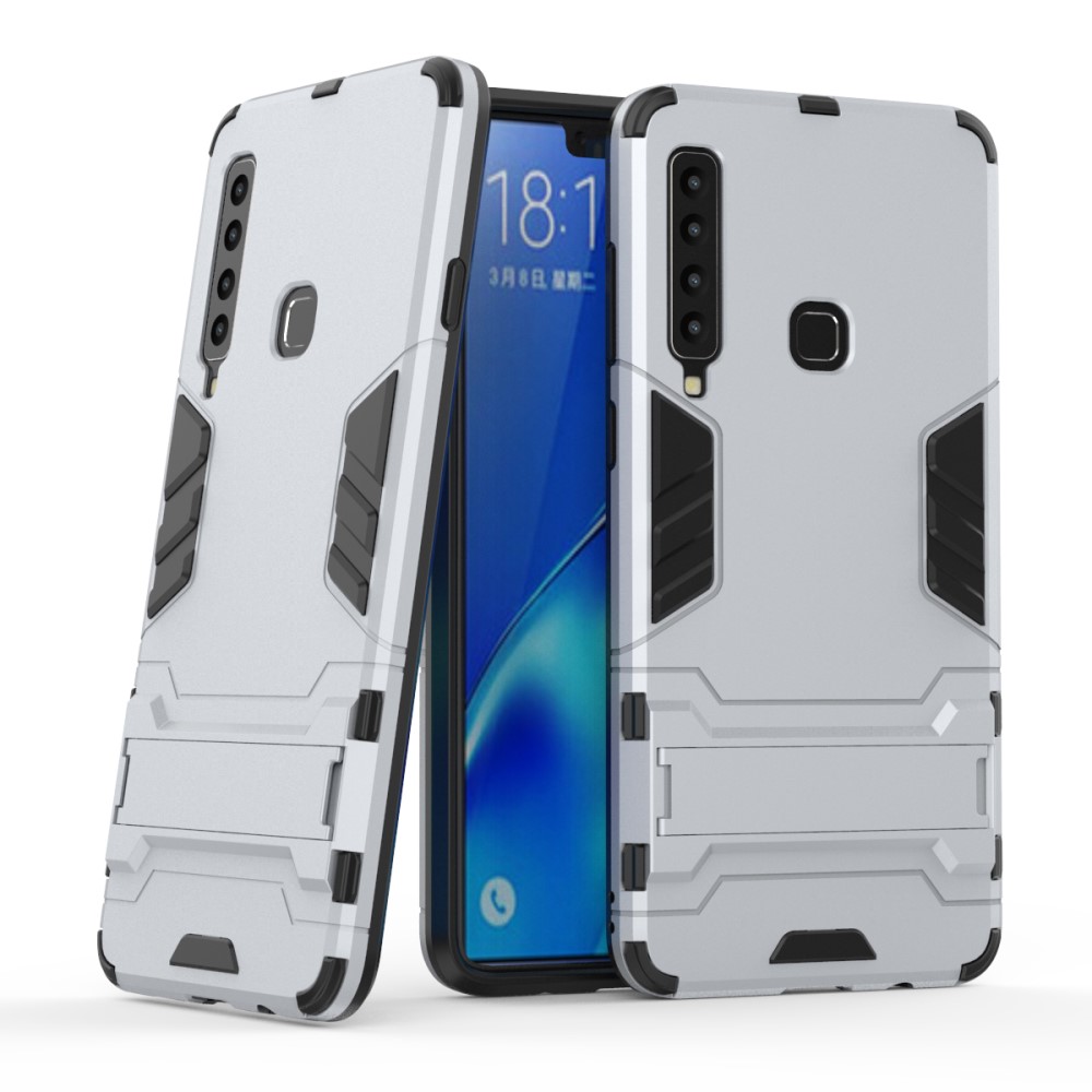  Samsung Galaxy A9 (2018) - Armour Skal - Silver