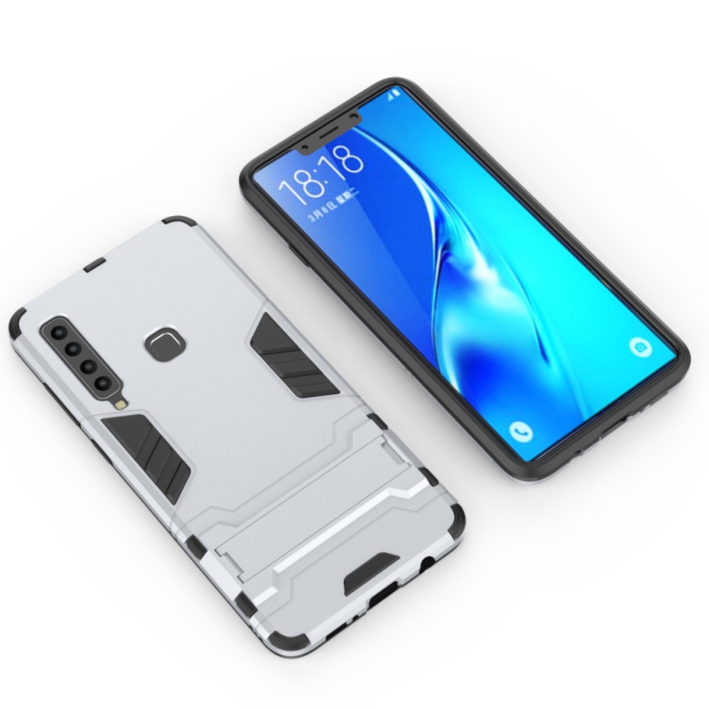  Samsung Galaxy A9 (2018) - Armour Skal - Silver