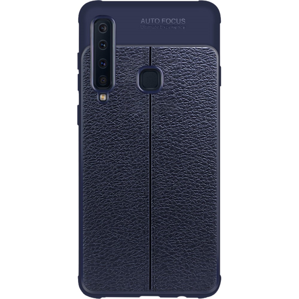IMAK Samsung Galaxy A9 (2018) - IMAK Vega Airbag TPU Skal - Mörk Blå