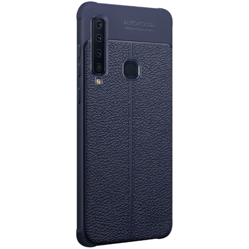 IMAK Samsung Galaxy A9 (2018) - IMAK Vega Airbag TPU Skal - Mörk Blå