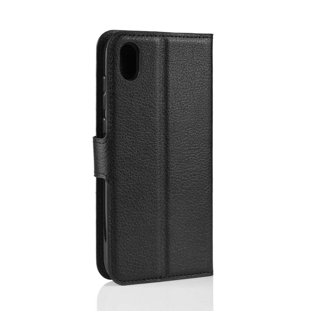  Huawei Y5 (2019) - Litchi Plånboksfodral - Svart