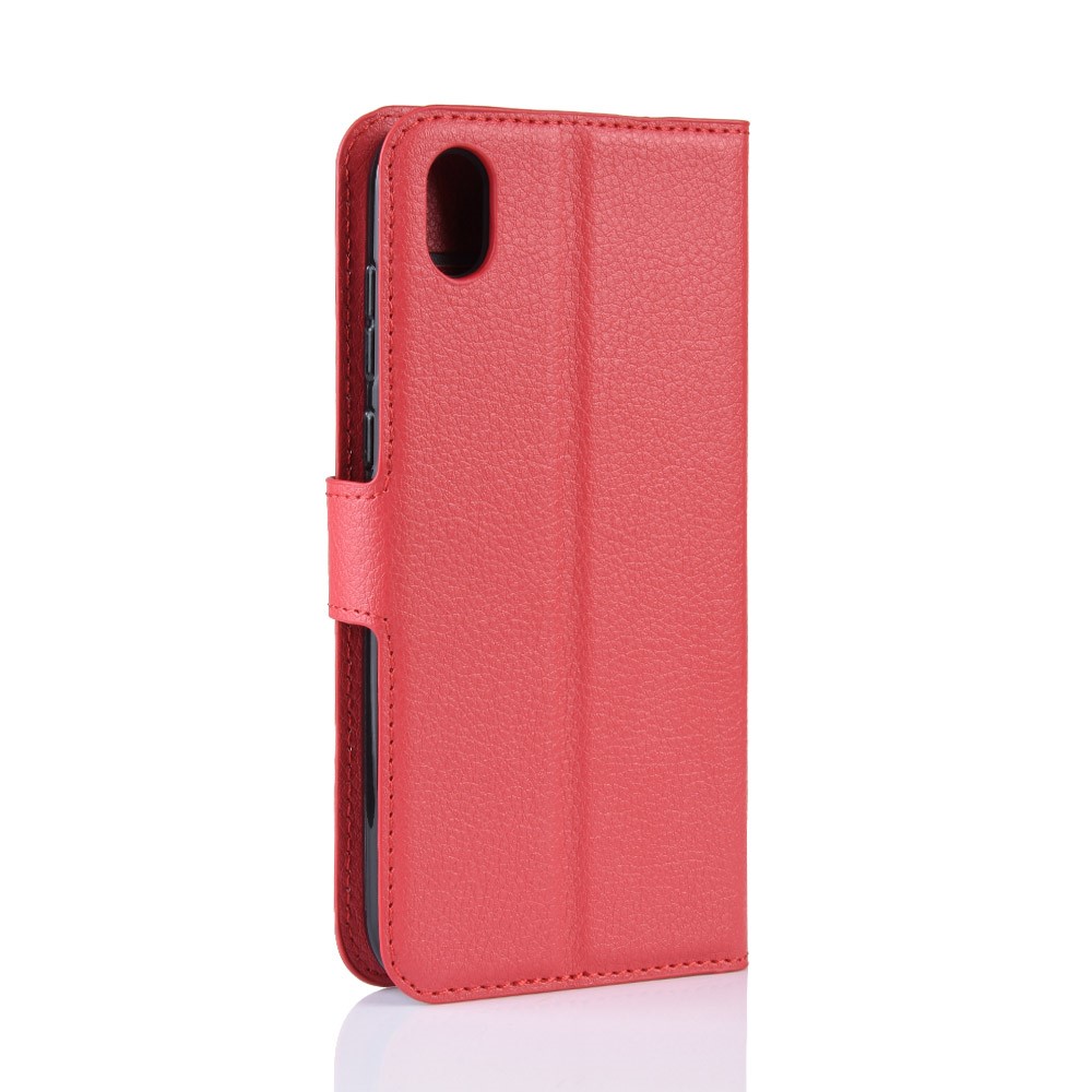  Huawei Y5 (2019) - Litchi Plånboksfodral - Röd