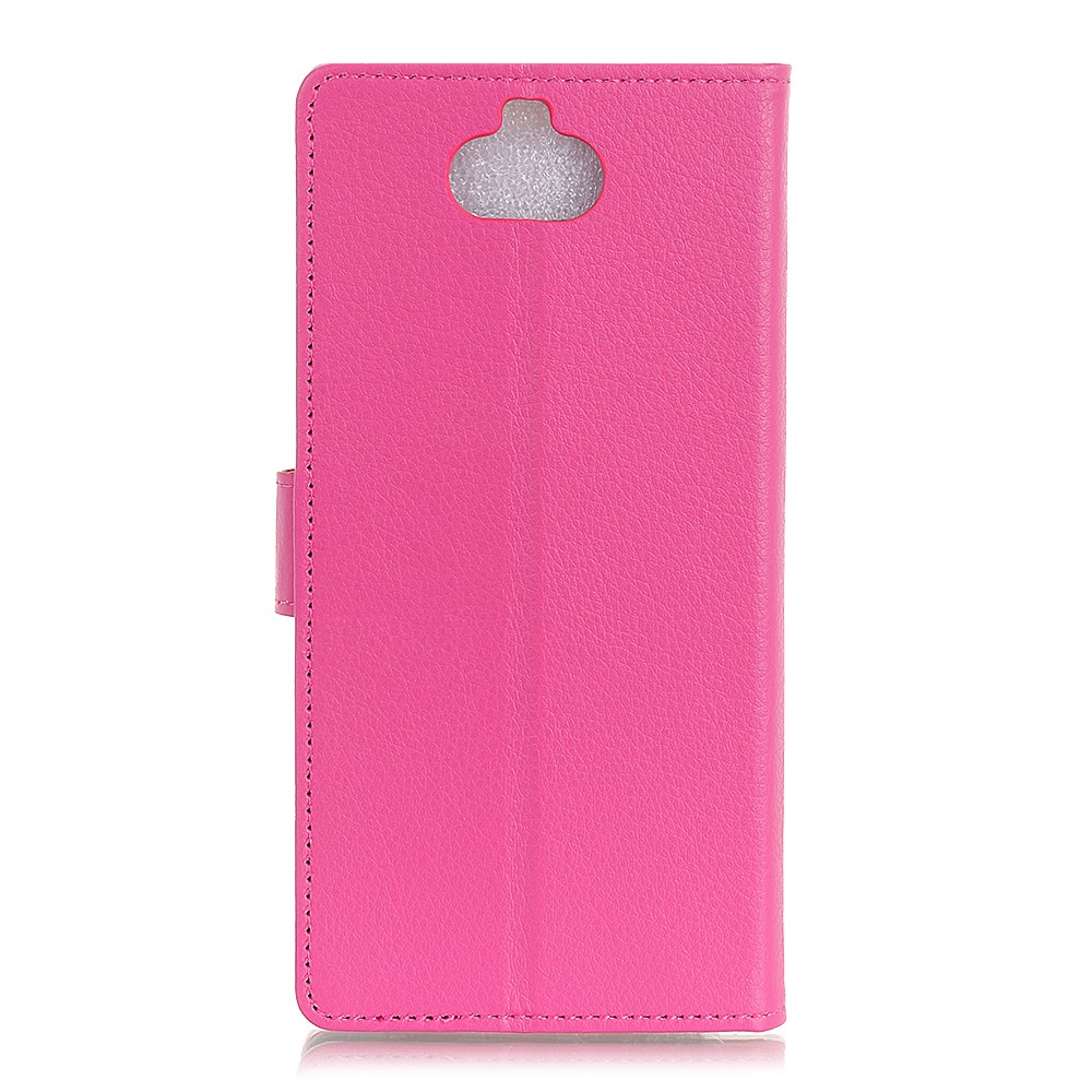  Sony Xperia 10 - Plånboksfodral Litchi - Rosa