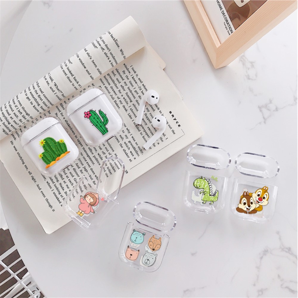  AirPods skyddsskal med motiv - Kaktus