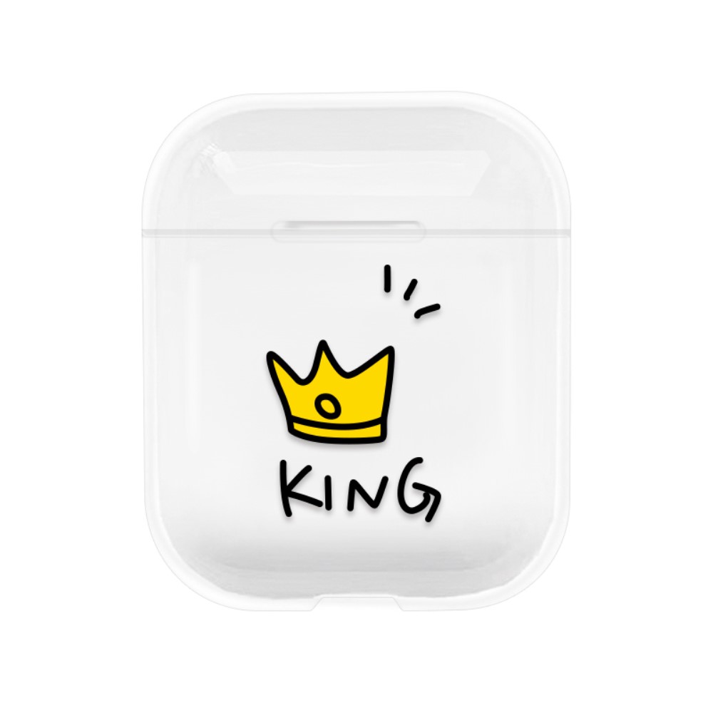  AirPods skyddsskal med motiv - King