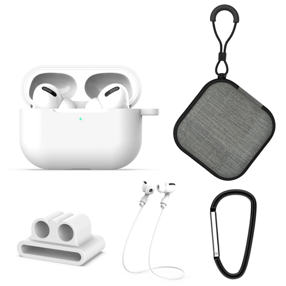  Komplett paket för dina AirPods Pro - Vit