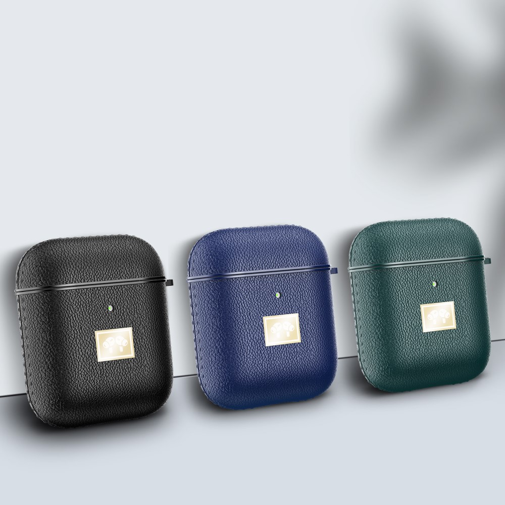  Stiligt Skyddsskal med krok AirPods - Grön