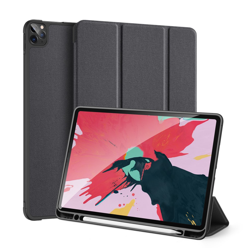 DUX DUCIS iPad Pro 11 (2018/2020) - DUX DUCIS DOMO Tri-Fold med pennhållare - Svart